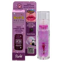 Coleção de mangá Lip Oil Rude Cosmetics Sparkle - Grape