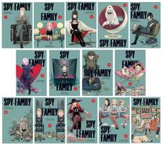 Coleção de Mangá Spy x Family com 14 volumes, Vol. 1 ao 14 Coleção de Mangá Spy x Family com 14 volumes, Vol. 1 ao 14