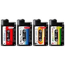Coleção de mixtape de edição limitada Pocket Lighters DJEEP x4