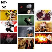 Coleção De Placas 13x20 Com Shikamaru,Gaara,Deidara 10-Unidades