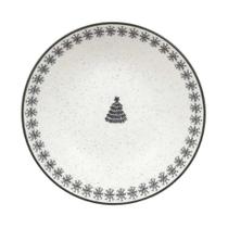 Coleção De Prato Oxford Vilarejo Natalino