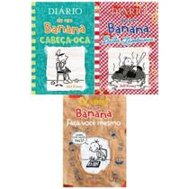 Coleção Diário de um Banana - Cabeça - Oca + Baita Lambança + Faça Você Mesmo - Autor: Jeff Kinney Coleção Diário de um Banana - Cabeça - Oca + Baita Lambança + Faça Você Mesmo - Autor: Jeff Kinney