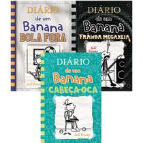 Coleção Diário De Um Banana: Vol 16, 17 e 18 (Bola Fora + Frawda Megaxeia + Cabeça-oca) - Kit de Livros Coleção Diário De Um Banana: Vol 16, 17 e 18 (Bola Fora + Frawda Megaxeia + Cabeça-oca) - Kit de Livros