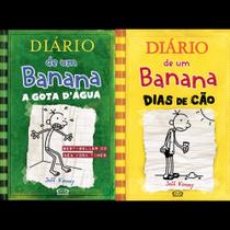 Coleção Diário de um Banana - Vol 3 e 4: A GOTA DÁGUA + DIAS DE CÃO Coleção Diário de um Banana - Vol 3 e 4: A GOTA DÁGUA + DIAS DE CÃO