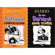 Coleção Diário de um Banana - Vol 9 e 10: CAINDO NA ESTRADA + BONS TEMPOS - Kit de Livros