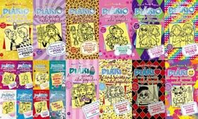 Coleção Diário De Uma Garota Nada Popular 1 Ao 16 = 18 Livros