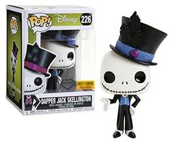 Coleção Disney Dapper Jack Skellington Diamond Funko Pop