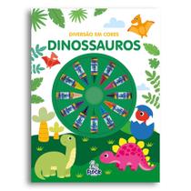 Coleção Diversão em Cores - Livro de Colorir C/ 12 Gizes de Cera - BLU EDITORA Coleção Diversão em Cores - Livro de Colorir C/ 12 Gizes de Cera - BLU EDITORA