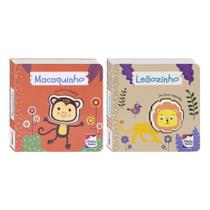 Coleção É Do Barulho! Floresta - Um Livro Squeaky 2 Vol - Leãozinho, Macaquinho