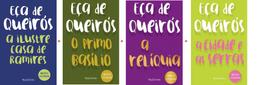 Coleção Eça De Queirós - A Ilustre Casa De Ramires + Primo Basílio + A Relíquia + Cidade E As Serras