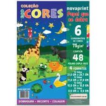 Coleção Eco Cores 6 Cores Viva A4 75g 48 Fls. NovaPrint