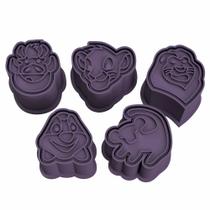 COLEÇÃO Ejetor Modelador Doces REI LEAO Brigadeiros Docinhos Massa Biscuit Biscoito Resistente Massinha Modelar Pa