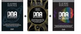 Coleção Elaine Ourives 3 Livros Dna Milionario + Cocriação + Revelado das Emoções - Editora Gente