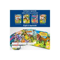 Coleção Espie e Aprenda com 4 Livros Cartonados - Capa Dura Coleção Espie e Aprenda com 4 Livros Cartonados - Capa Dura