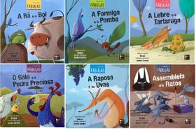 Coleção Fábulas Tamanho Gigante 30x30cm - 6 Títulos