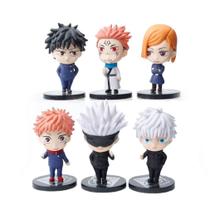Coleção Figure Toy, 6 peças, modelo anime Jujutsus Kaisens, 10 cm