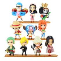 Coleção Figures 10 Peças - One Piece