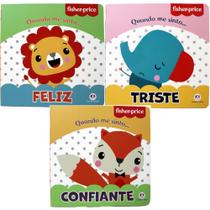 Coleção Fisher-Price: Quando Me Sinto Feliz, Quando Me Sinto Triste, Quando Me Sinto Confiante) - Kit de Livros