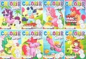 Coleção Formato Médio Colorir - Unicórnios - Ciranda Cultural Coleção Formato Médio Colorir - Unicórnios - Ciranda Cultural