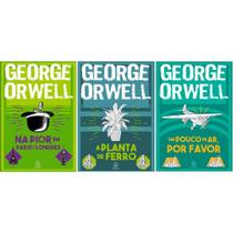 Coleção george orwell: a planta de ferro + na pior em paris e londres + um pouco de ar, por favor - Kit de Livros