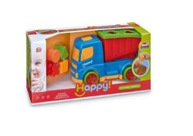 Coleção happy caminhão didatico - Usual Brinquedos
