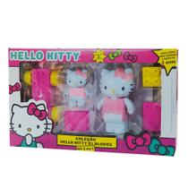 Coleção Hello Kitty Bloco De Montar E Bonecas