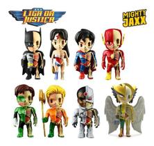 Coleção Heróis Liga Da Justiça 8 Bonecos Dc Comics Xxray - Mighty Jaxx