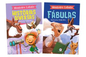 Coleção Histórias e Fábulas por Monteiro Lobato - 2 volumes - Kit de Livros