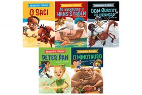 Coleção Histórias por Monteiro Lobato - 5 volumes - Kit de Livros