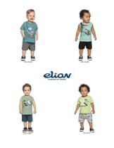 Coleção Infantil Elian Alto Verão 2023 - 102 conj/vest/macaquinhos Coleção Infantil Elian Alto Verão 2023 - 102 conj/vest/macaquinhos
