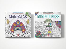 Coleção Jardim do Sonhos Kit com 2 Livros para Colorir