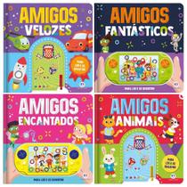 Coleção Jogando com os Amigos - 4 livros infantis