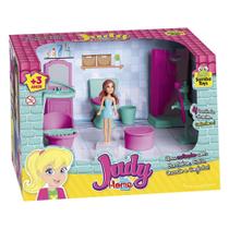 Coleção Judy Samba Toys Banheiro com Boneca Coleção Judy Samba Toys Banheiro com Boneca