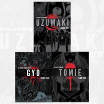 Coleção Junji Ito 3 Livros em Pacote (UZUMAKI 3-EM-1 EDIÇÃO DELUXE HC, GYO 2-EM-1 EDIÇÃO DELUXE HC) Coleção Junji Ito 3 Livros em Pacote (UZUMAKI 3-EM-1 EDIÇÃO DELUXE HC, GYO 2-EM-1 EDIÇÃO DELUXE HC)