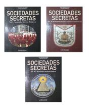 Coleção Larousse Sociedades Secretas Completa 3 Volumes