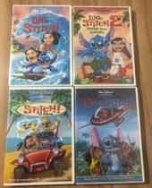 colecao lilo stitch 1 2 3 4 dvd original lacrado