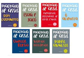 Coleção Literatura Machado De Assis 7 Volumes Via Leitura