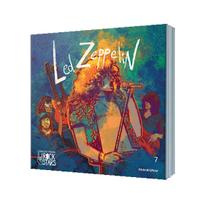 Coleção Livro Da Folha Rock Stars Edição 7 Led Zeppelin Com Cartão Postal Colecionável - Folha de S.Paulo
