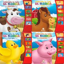 Coleção Livros Sonoros - Conhecendo Os Sons Da Fazenda 4 Vol - Kit de Livros Coleção Livros Sonoros - Conhecendo Os Sons Da Fazenda 4 Vol - Kit de Livros