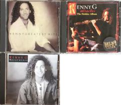 Coleção-lote 3 Cds Kenny G-breathless/greatest Hits/miracles - Arista