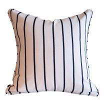 Coleção Maré - Almofada Listras Azul Quadrada