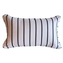Coleção Maré - Almofada Listras Azul Retangular