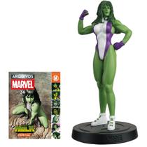 Coleção Marvel Arquivos De Fatos Mulher Hulk Especial Edição 36