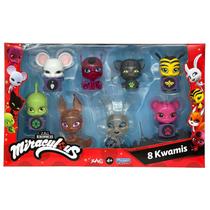 Coleção Mini Figure BANDAI Miraculous 8 Kwamis