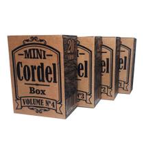 Coleção Mini Folhetos de Cordel 80 und. Vol.1 ,2, 3 e 4. - Diagonal Cordéis