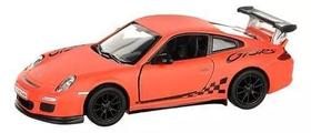 Coleção Miniatura Carro Porsche 911 GT3 RS Laranja Escala 1:36