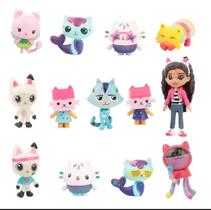 Coleção miniaturas com 13 pçs A casa da Gabby Figure Brinquedos Coleção miniaturas com 13 pçs A casa da Gabby Figure Brinquedos