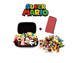Coleção Modelo Bolsa Super Mario Amigos Action Figure Toys Brinquedo Aniversário ,Namorados,Amigo Secreto, Decoração