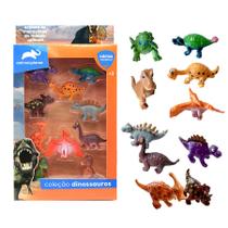Coleção Mundo Animal Dinossauros -10 bichinhos sortidos