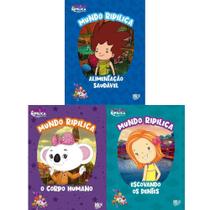 COLEÇÃO MUNDO RIPILICA SAÚDE INFANTIL - 3 Vol - Kit de Livros